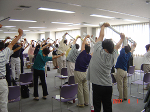 介護予防リーダー養成講座の様子1