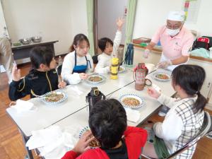 食事の様子