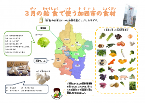 令和6年3月加西産食材地図