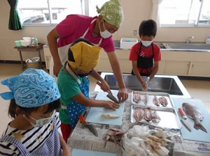 料理教室の様子