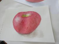 受講生のりんごの絵 その2
