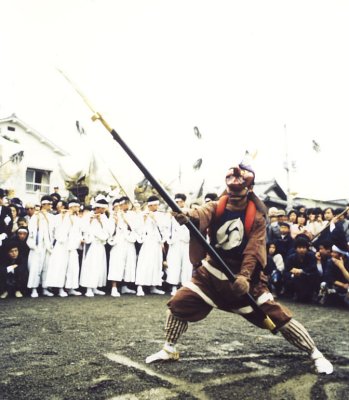 住吉神社龍王舞　西郷龍王