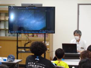 テラドーム大型望遠鏡でとらえた天の川の写真