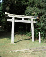 乎疑原神社石造鳥居の画像