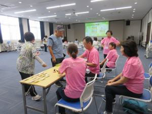 受付のお手伝いをしていただいているサポーターの皆さん