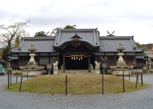 住吉神社幣殿・粟島神社の画像