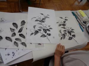 ”椿”の完成作品