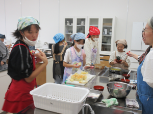 後片付けも完璧な子ども達