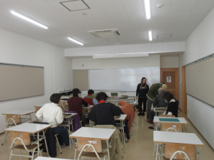 黙々と作業される受講生の皆さん