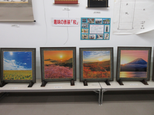 ズラリと並んだ作品の数々