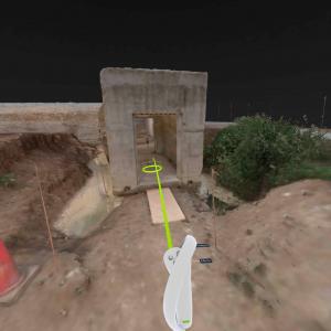 VR体験のスクリーンショット