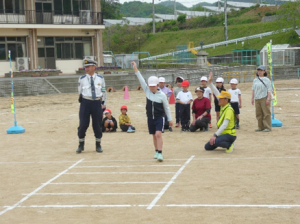 小学生歩行訓練