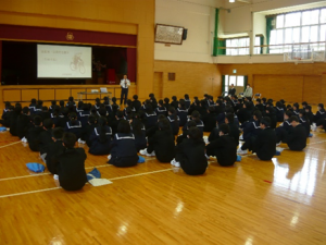 中学校交通安全座学