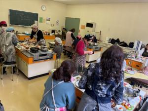 試食の様子