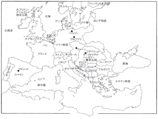 image: Europe on the eve of World War I 