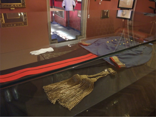 image: The uniform worn by the Archduke Franz Ferdinand of Austria