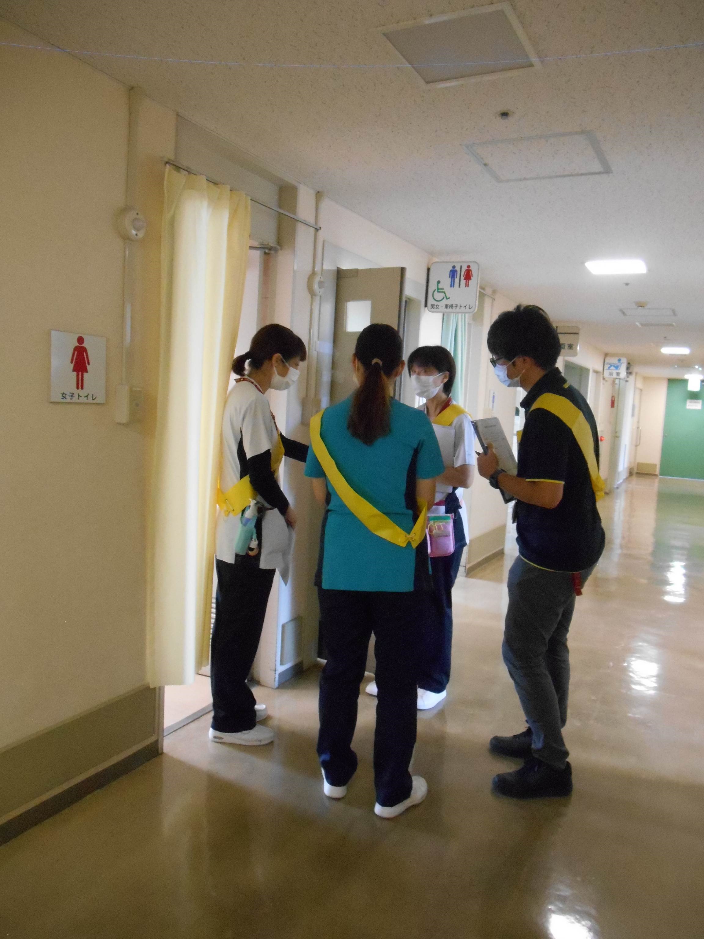 トイレ廊下の環境