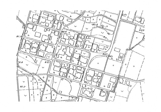 image: The topographical map of Kasai City