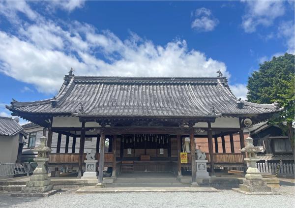 大年神社　拝殿正面