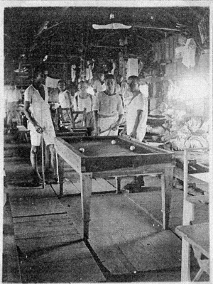 image: Prisoners playing billiards 