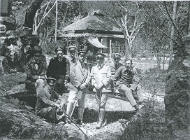 写真：一乗寺清涼公園と捕虜たち