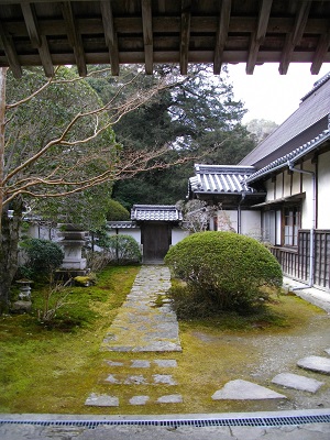 写真：現在の一乗寺地蔵院内