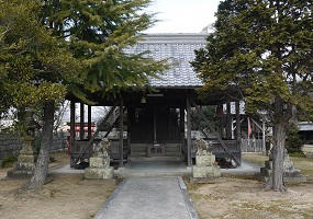 image:The current Tsuneyoshitenman Shrine