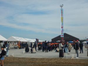 防災フェスティバルの賑わい