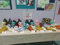 ふるさとの祭典で展示した様子