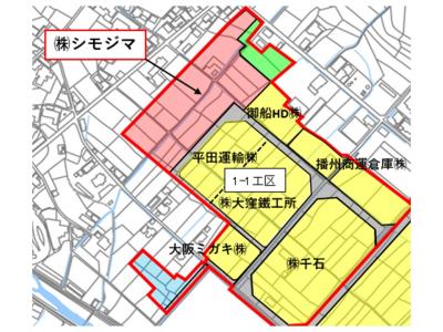 シモジマ位置図