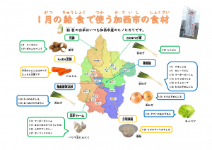 令和8年1月加西産食材地図