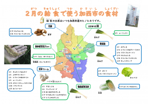 令和8年2月加西産食材地図