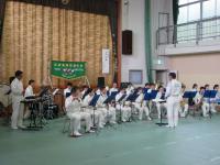 警察音楽隊の演奏の様子