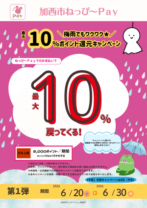 ねっぴ～Pay6月キャンペーン