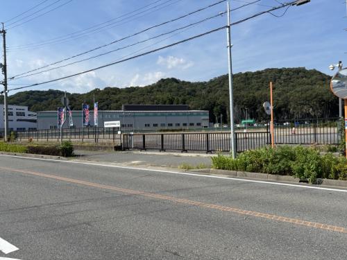 東高室臨時駐車場風景