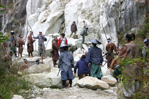 写真：長の石山で撮影「カムイ外伝」公開の画像2