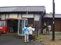 法華口駅建造物調査の画像