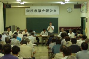 平成22年7月20日（火曜日）議会報告会（北部公民館）