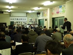 平成24年2月14日（火曜日）議会報告会（北部公民館）