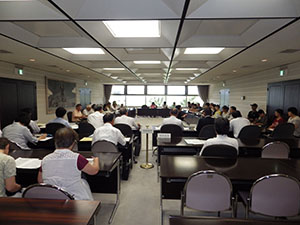 市内障がい者団体との意見交換会【平成27年8月6日(木曜日)】の画像