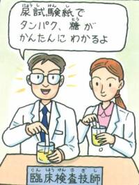 （1）尿検査の画像1