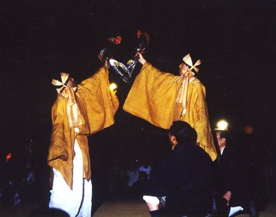 住吉神社鶏合せ