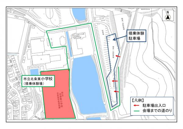 さくらふらいと駐車場拡大図