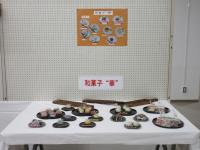 登録グループ和菓子華の和菓子を展示しています