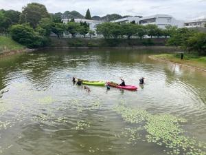 令和4年度ト水草取り写真